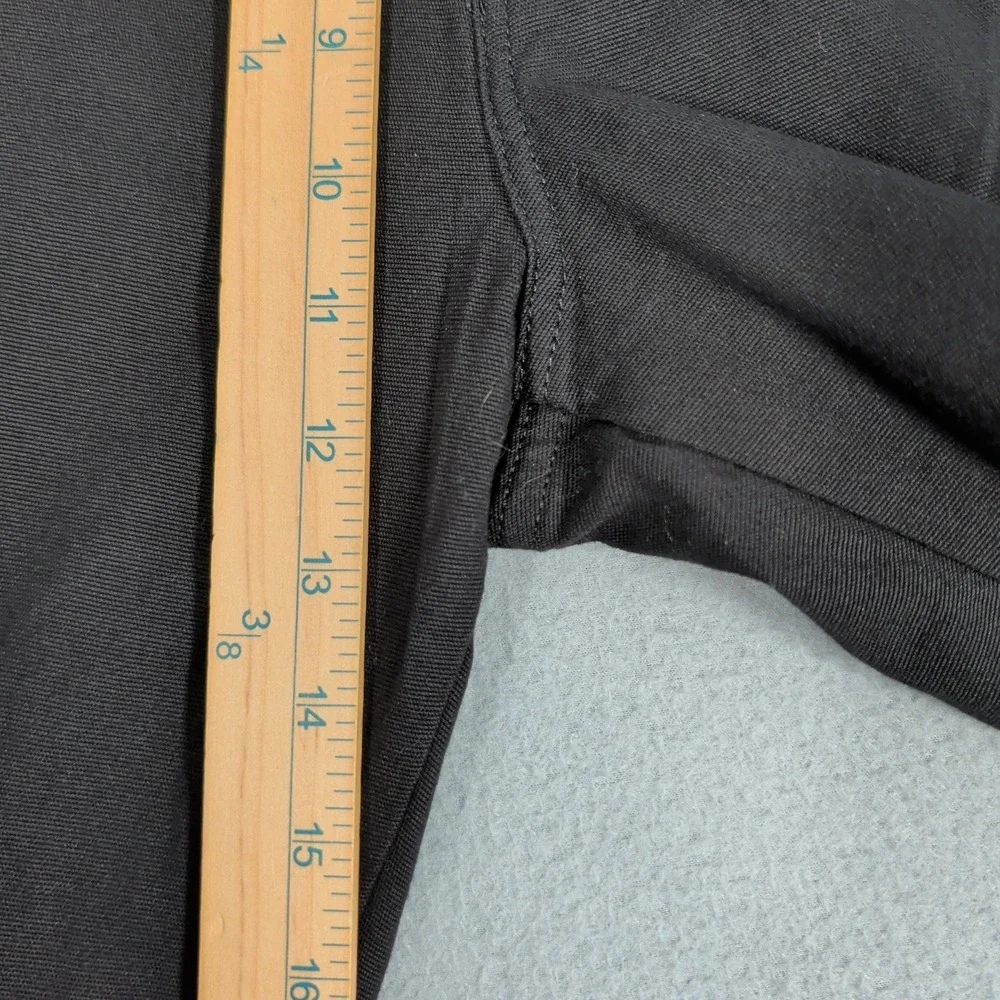 Lee Pants Mens 36x34 Black Extreme Comfort Performance Straight Fit Stretch